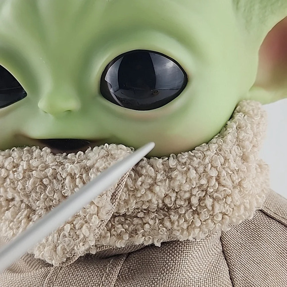 Star Wars Mandalorian  The Child Baby Yoda Grogu Plush Doll - Picture 9 of 13